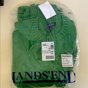 Lands End large 42 - 44 men’s sweater NWT